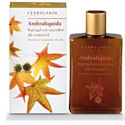AMBRALIQUIDA BAGNOGEL CON MICROSFERE ALLA VITAMINA E 250 ML - Farmaspeed