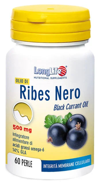 LONGLIFE OLIO RIBES NERO 60 PERLE DI GELATINA - Farmaspeed