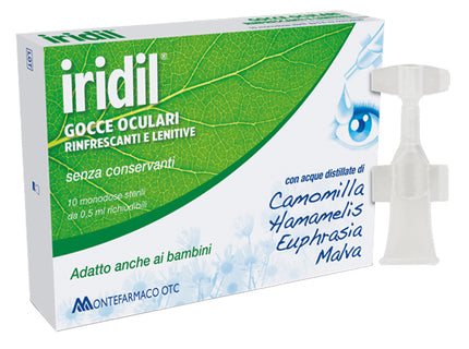 IRIDIL EYE DROPS 10 SINGLE-DOSE RESEALABLE AMPOULES 0.5 ML