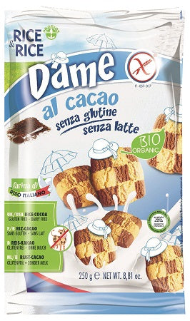 RICE&RICE RICE DAME WITH COCOA WITHOUT MILK 250 G