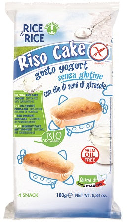 RICE&RICE RISO CAKE ALLO YOGURT 4 X 45 G