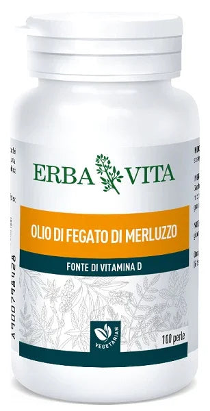OLIO FEGATO MERLUZZO 100 PERLE 453 MG - Farmaspeed