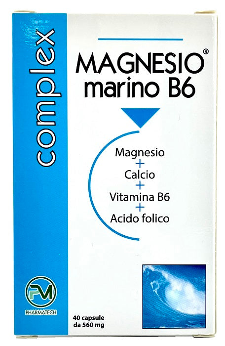 MARINE MAGNESIUM B6 40 CAPSULES