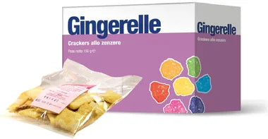 GINGERELLE CRAKERS ZENZERO 150 G - Farmaspeed