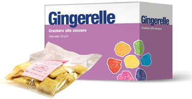 GINGERELLE CRAKERS ZENZERO 150 G