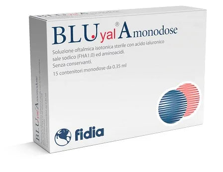BLU YAL A MONODOSE GOCCE OCULARI 15 FLACONCINI 0,35 ML - Farmaspeed