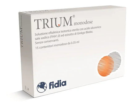 TRIUM MONODOSE GOCCE OCULARI 15 FLACONCINI - Farmaspeed