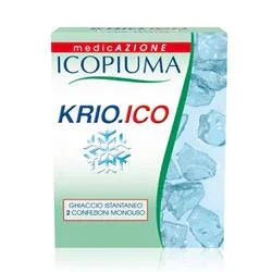 ICOPIUMA GHIACCIO ISTANTANEO MONOUSO ICOPIUMA KRIO 2 BUSTE - Farmaspeed