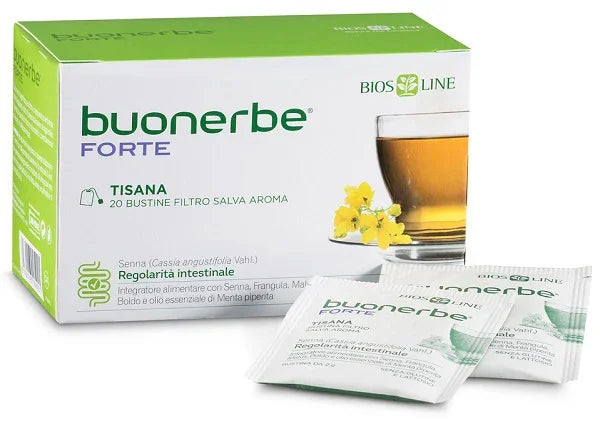 BIOSLINE BUONERBE REGOLA TISANA 20 BUSTINE - Farmaspeed