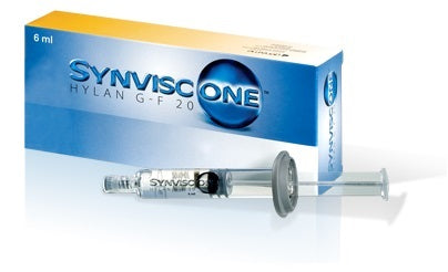 INTRA-ARTICULAR SYRINGE SYNVISC ONE HYALURONIC ACID 6 ML