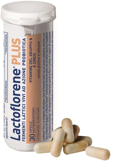 LACTOFLORENE PLUS 30 CAPSULE GASTRORESISTENTI - Farmaspeed