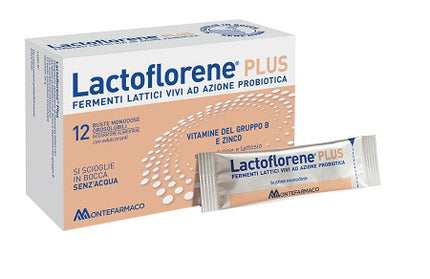 LACTOFLORENE PLUS 12 SINGLE-DOSE SACHETS
