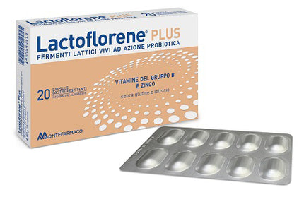 LACTOFLORENE PLUS 20 GASTRORESISTANT CAPSULES