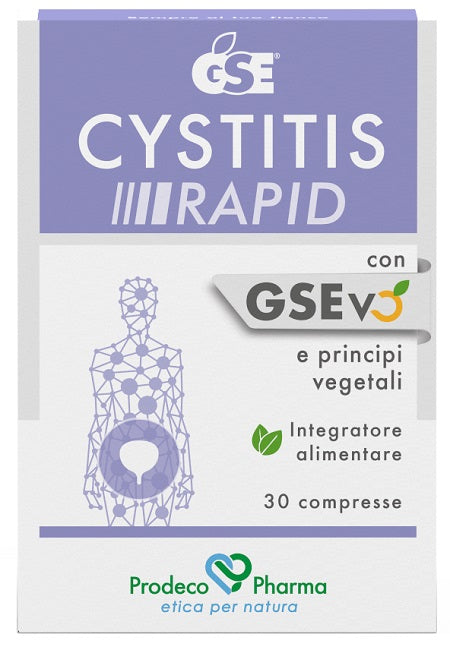 GSE CYSTITIS RAPID 30 TABLETS