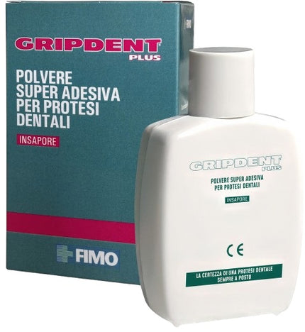 GRIPDENT PLUS POLVERE SUPER ADESIVA PER PROTESI DENTALI 40 G