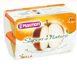 PLASMON SAPORI DI NATURA OMOGENEIZZATO MELA 100 G X 4 PEZZI - Farmaspeed