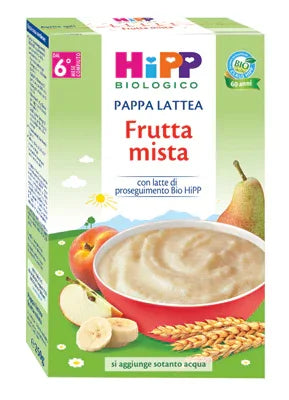 HIPP BIO PAPPA LATTEA FRUTTA MISTA 250 G - Farmaspeed