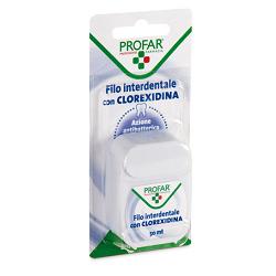 DENTAL FLOSS WITH CHLORHEXIDINE 50 M PROFAR