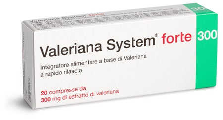 VALERIANA SYSTEM STRONG 20 TABLETS