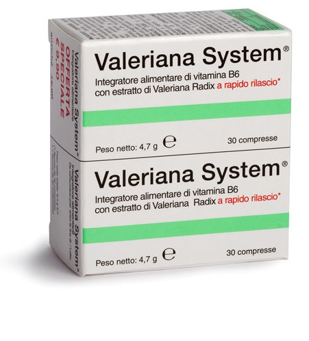 VALERIANA SYSTEM 30 TABLETS + 30 TABLETS