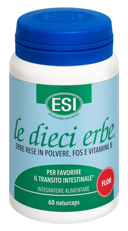 ESI LE DIECI ERBE FLOR 60 CAPSULE - Farmaspeed