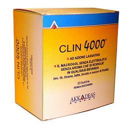 CLIN 4000 LASSATIVO 30 BUSTINE MONOUSO 10 G SENZA ZUCCHERO - Farmaspeed