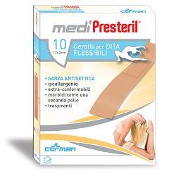 CEROTTO PER DITA MEDIPRESTERIL FLESSIBILE 12X2CM 10 PEZZI - Farmaspeed