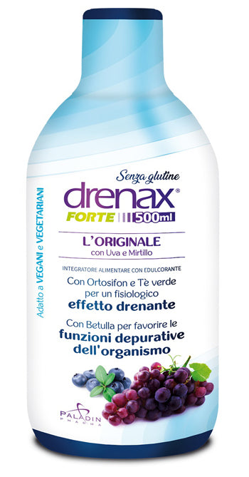 DRENAX FORTE THE ORIGINAL WITH GRAPES AND BLUEBERRY 500 ML
