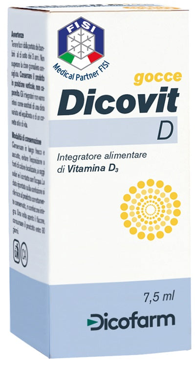 DICOVIT D VITAMIN D3 7.5 ML