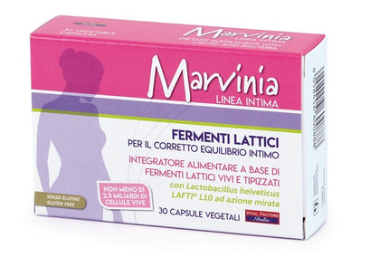 MARVINIA LACTIC FERMENTS 30 CAPSULES 9 G