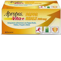 APROPOS VITA+ PAPPA REALE 500 MG 10 FLACONCINI 10 ML - Farmaspeed