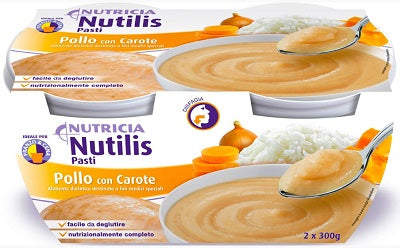 NUTILIS CHICKEN MEALS WITH CARROTS 2 X 300 G