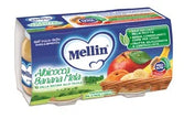 MELLIN OMOGENEIZZATO ALBICOCCA BANANA MELA 100 G 2 PEZZI - Farmaspeed