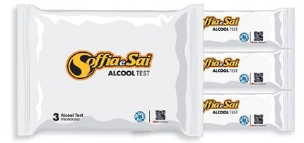 SOFFIAESAI ALCOHOL TEST 3 PIECES DISPOSABLE