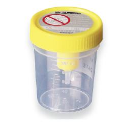 MEDIPRESTERIL STERILE URINE CONTAINER WITH TRANSFER SYSTEM FOR VACUUM TEST TUBES