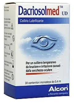 DACRIOSOLMED UD COLLIRIO LUBRIFICANTE 30 FLACONCINI MONODOSE 0,4 ML - Farmaspeed