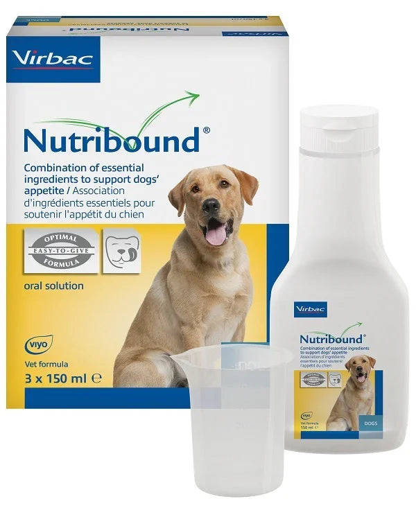 NUTRIBOUND SOLUZIONE ORALE APPETIBILE PER CANE 3 FLACONI DA 150 ML - Farmaspeed