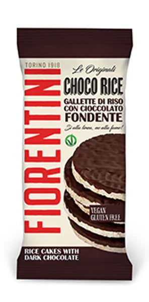 CHOCO RICE GALLETTE DI RISO CON CIOCCOLATO FONDENTE 100 G - Farmaspeed