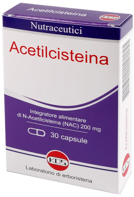 ACETYLCYSTEINE 30 CAPSULES 6 G