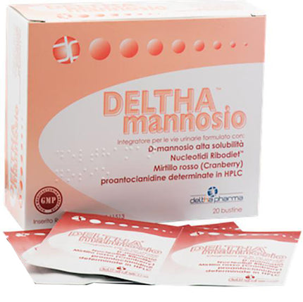 DELTHA MANNOSE 20 SACHETS 60 G