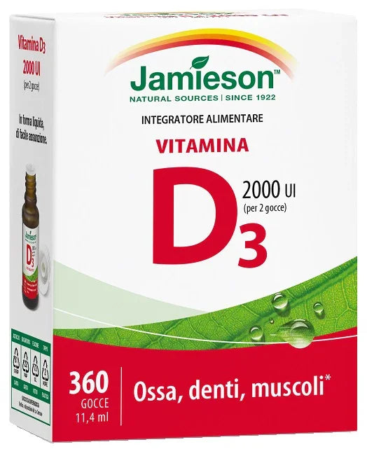 JAMIESON VITAMINA D GOCCE 11,4 ML - Farmaspeed