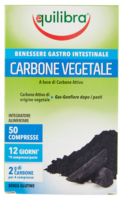 VEGETABLE CHARCOAL 50 TABLETS