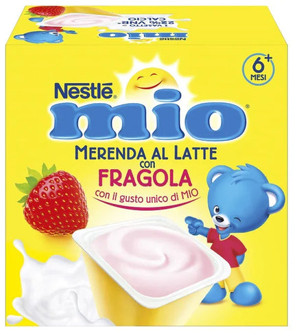 MIO MERENDA FRAGOLA 4 X 100 G - Farmaspeed