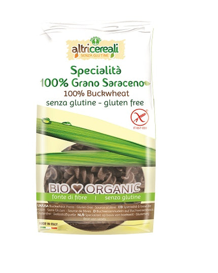 ALTRICEREALI ORGANIC BUCKWHEAT FUSILLI 250 G