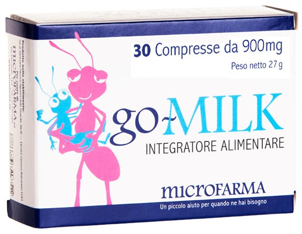 GO-MILK 30 COMPRESSE