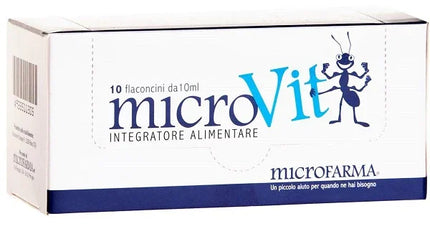 MICROVIT 10 FLACONCINI DA 10 ML - Farmaspeed