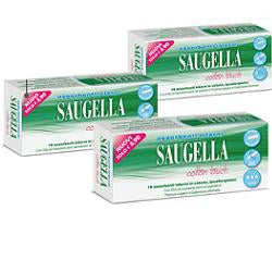 SAUGELLA COTTON TOUCH NORMAL INTERNAL PADS 16 PIECES PRICE CUT