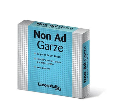 GARZA PARAFFINATA NON AD 10X10 CM 40 PEZZI - Farmaspeed