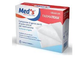 GARZA COMPRESSA MEDS FARMATEXA OCULARE 10 PEZZI - Farmaspeed