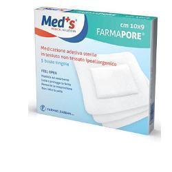 MEDICAZIONE ADESIVA MEDS 10X30 CM 3 PEZZI - Farmaspeed
